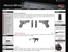Tablet Screenshot of glockshop.cz
